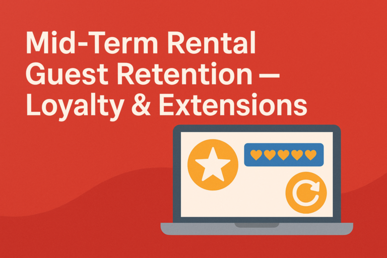mid-term rental guest retention