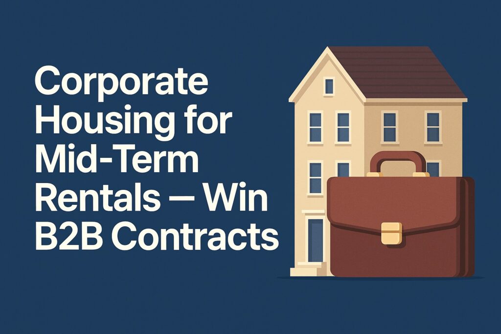 corporate housing for mid-term rentals