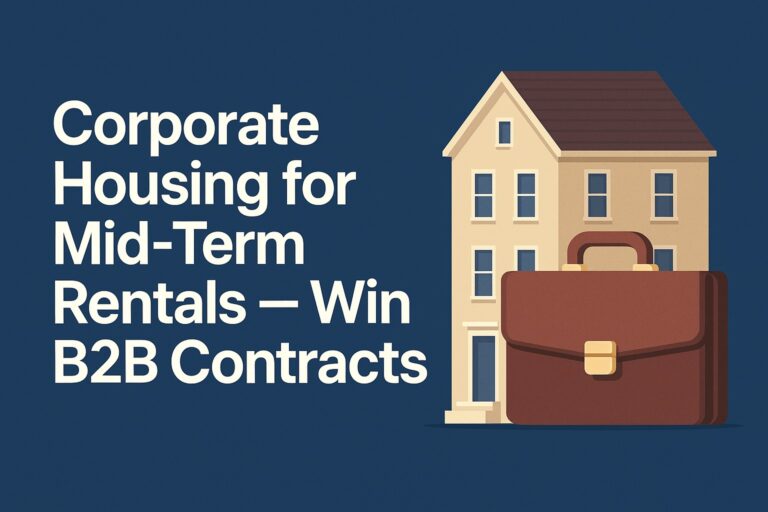 corporate housing for mid-term rentals