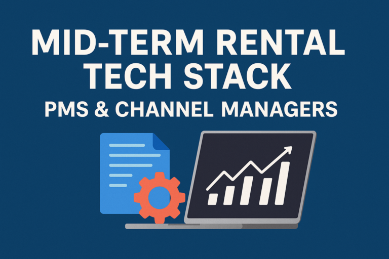 mid-term rental tech stack