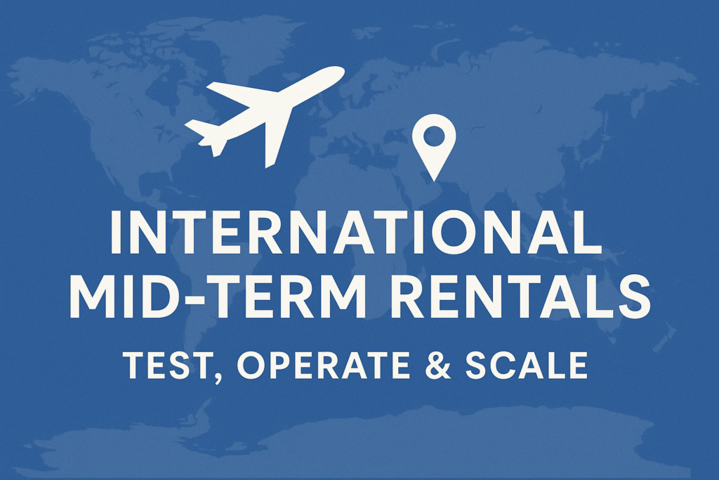 international mid-term rentals