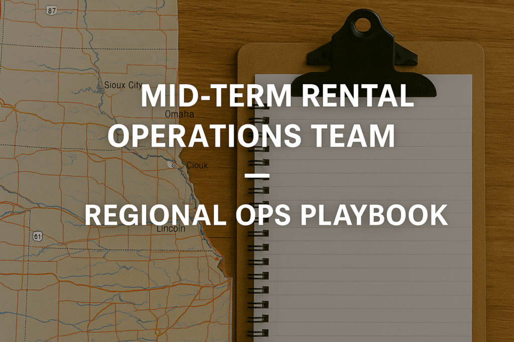 mid-term rental operations team