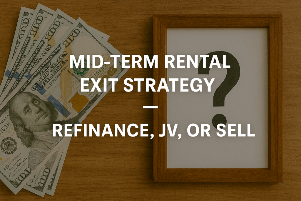 mid-term rental exit strategy