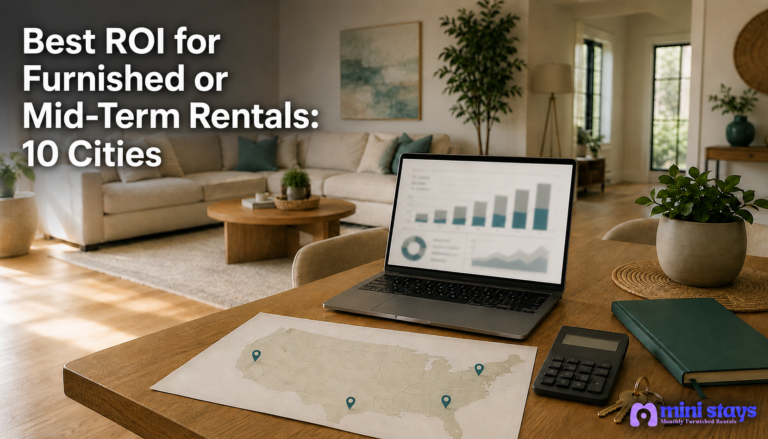 Best ROI for Furnished or Mid-Term Rentals: 10 Cities