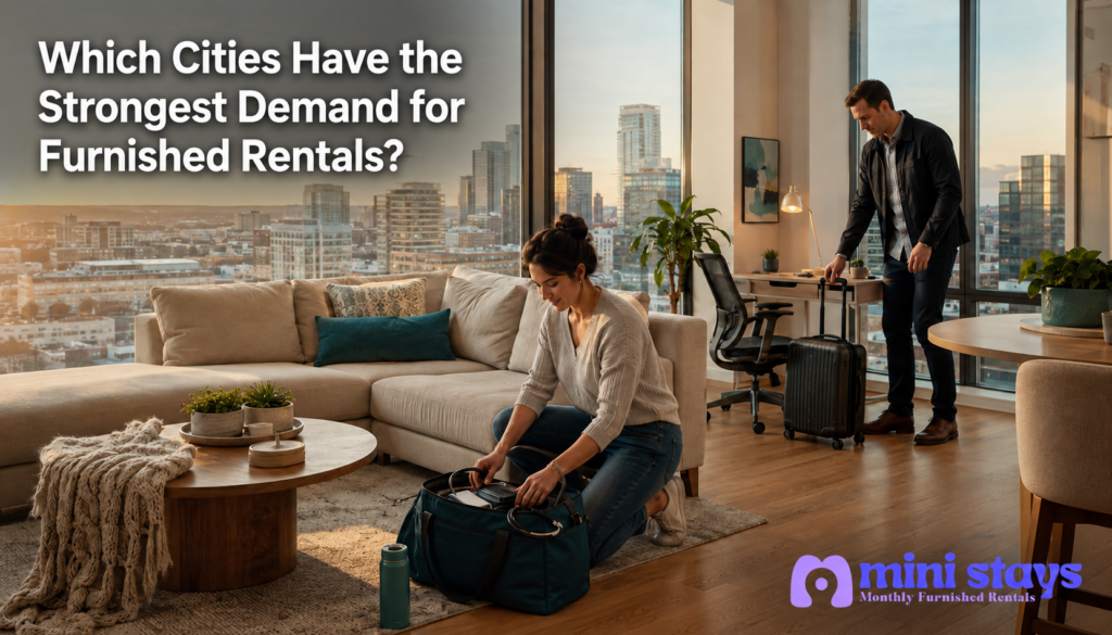 Furnished Rental Demand: 10 Strongest U.S. Cities 2026
